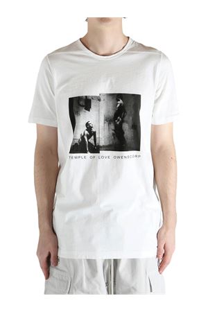 T-shirt in cotone bianco RICK OWENS DRKSHDW | DU01F4250RNEP4P1109